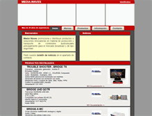Tablet Screenshot of media-waves.com